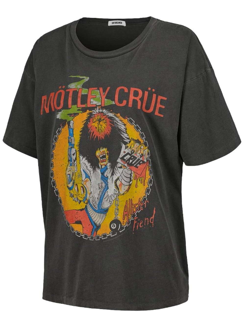 Mötley Crüe Daydreamer Allister Fiend Graphic Band Tee Black NWT - Picture 7 of 7
